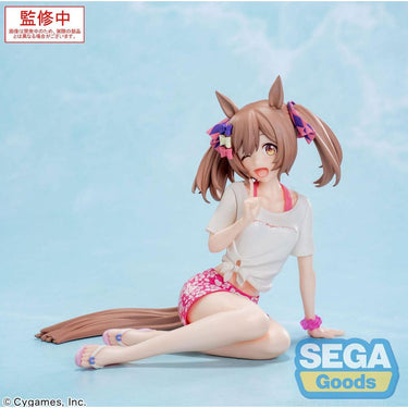 Uma Musume Pretty Derby Yumemirize PVC Statue Smart Falcon Gaze on Me! 14 cm - The Happy Toy Store